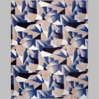 Textile design produced by Pierre Chareau in 1927..jpg